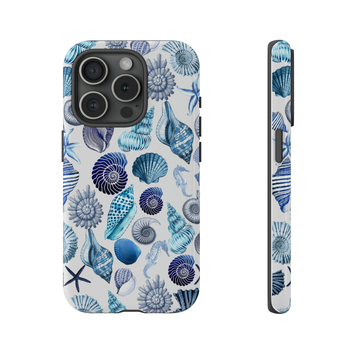 Blue Seashells Phone Case