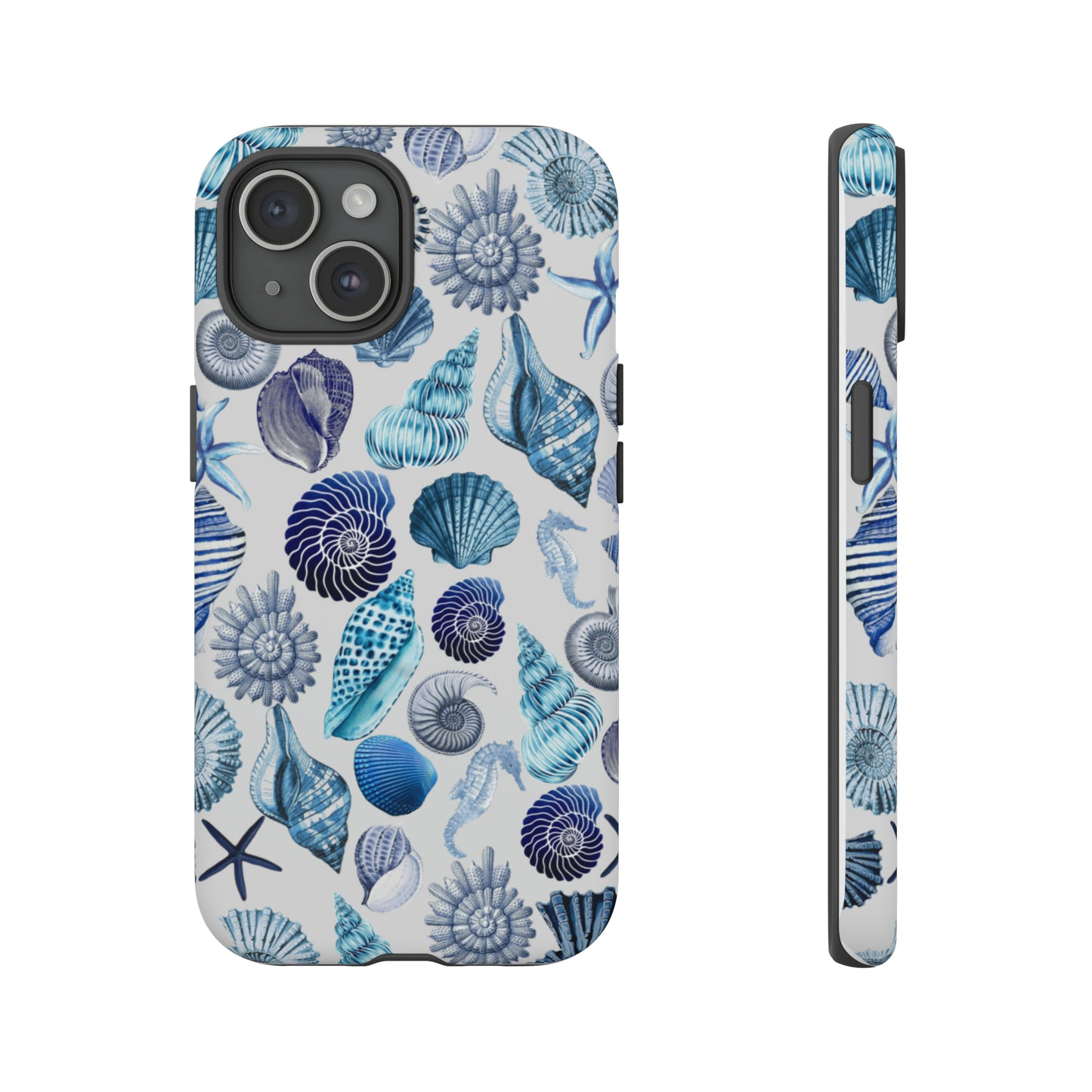Blue Seashells Phone Case